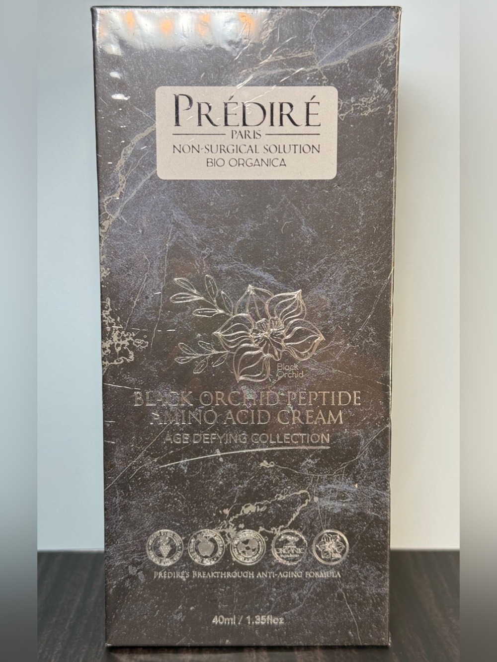 PREDIRE PARIS Black Orchid Peptide Amino Acid Cream Authentic NIB